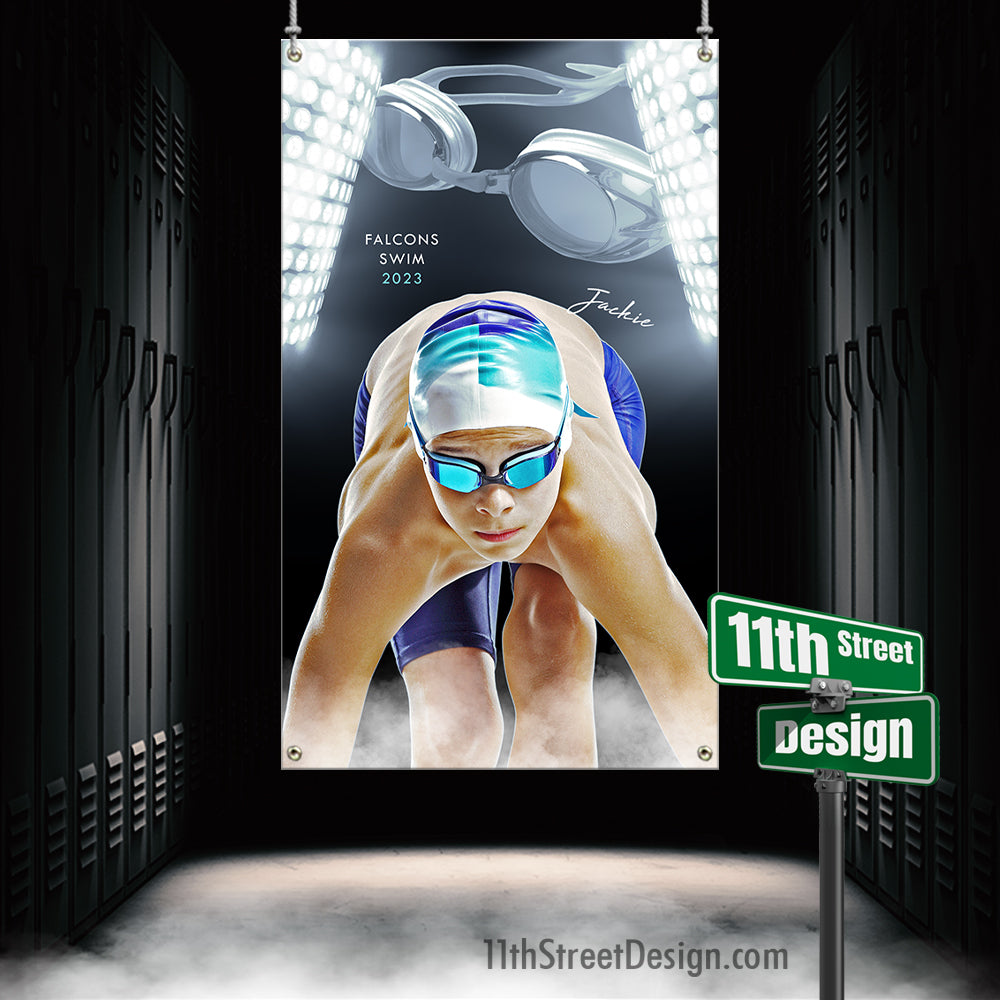 Coaches Gift, Team Gifts, Poster Print, Personalized Poster, Senior Night, Senior Poster, Sport Gift, Sports Collage, Sports Prints, Custom Sports Poster, Swim Poster, Swim Print, Swim Senior
