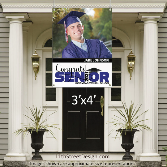 Graduation Door Banner - Congrats Senior