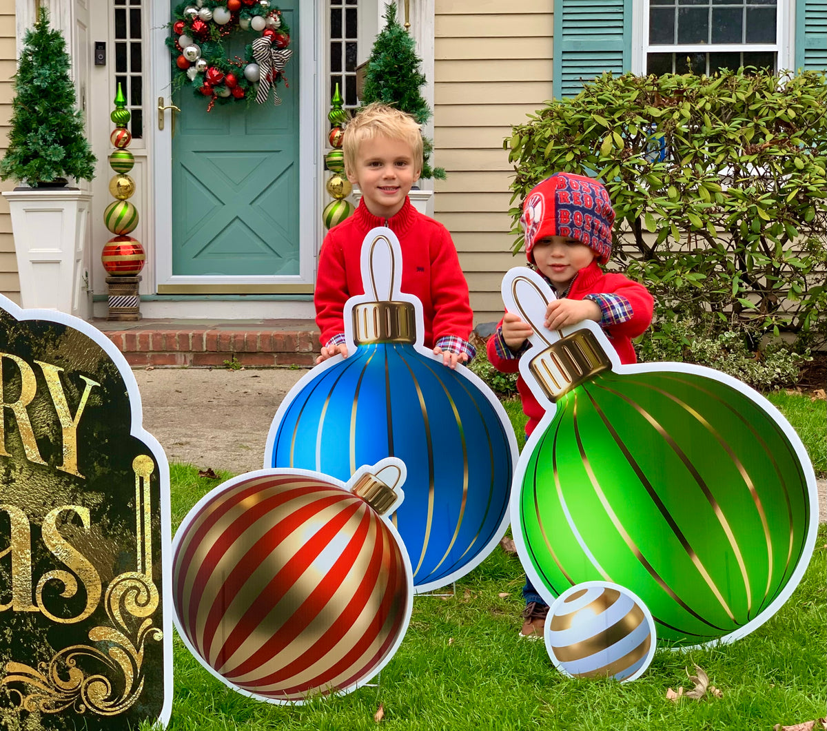 Ornaments - Merry Christmas Set