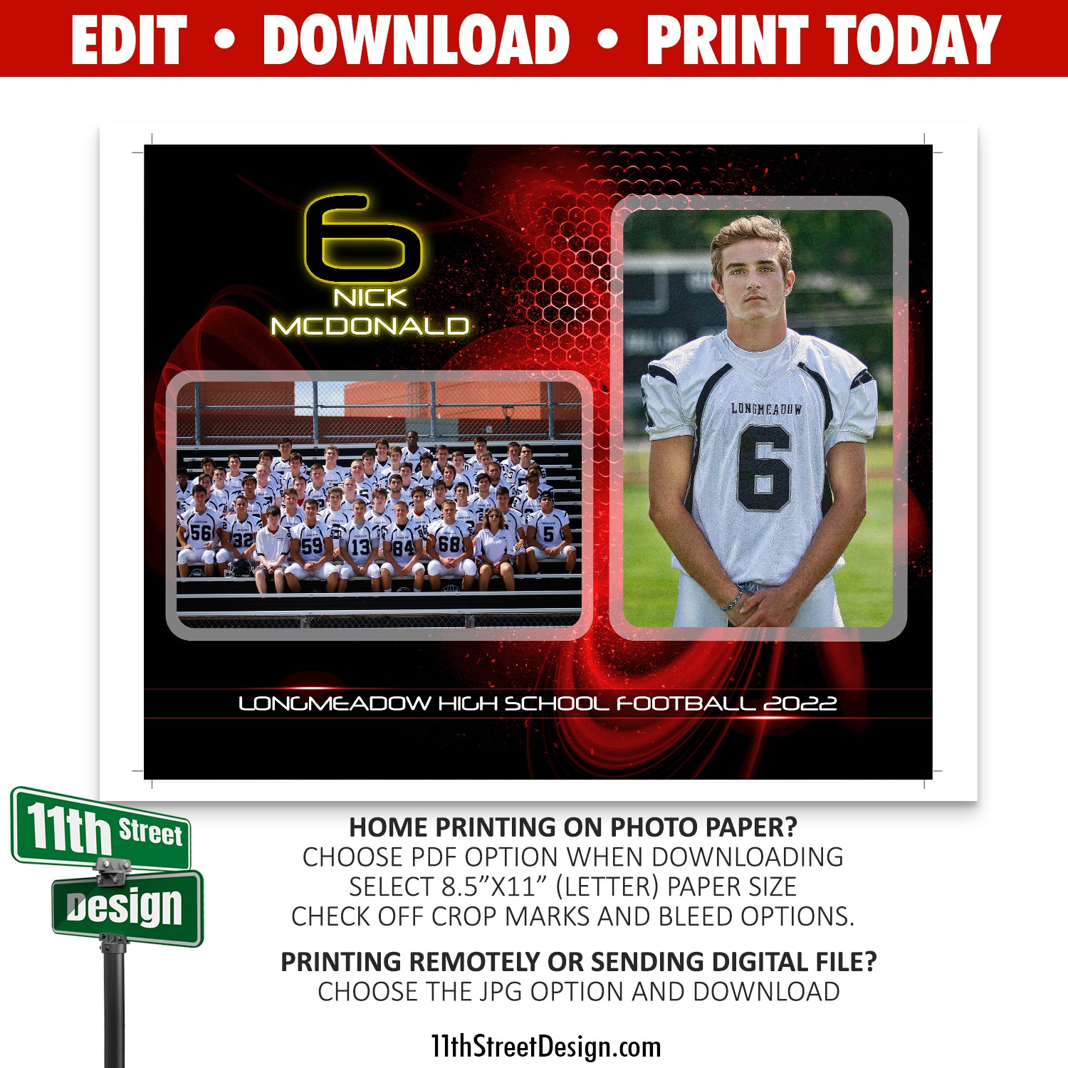 Football Program Cover Sports Program Cover Ideas