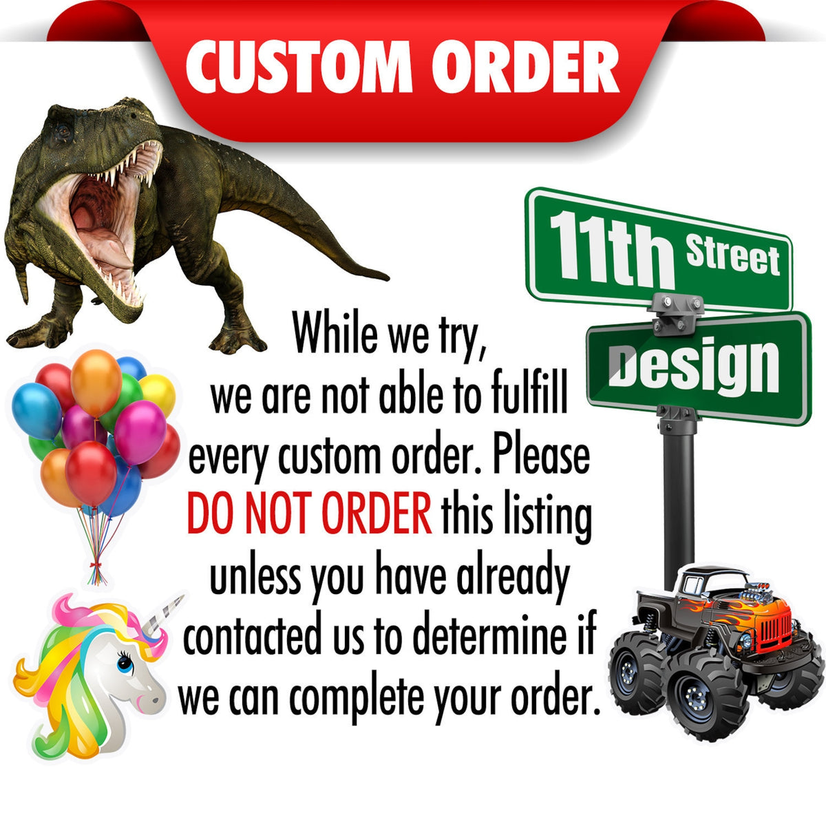 Yard Sign Custom Order