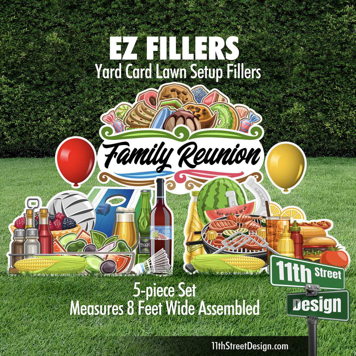 BBQ Family Reunion EZ Filler Set