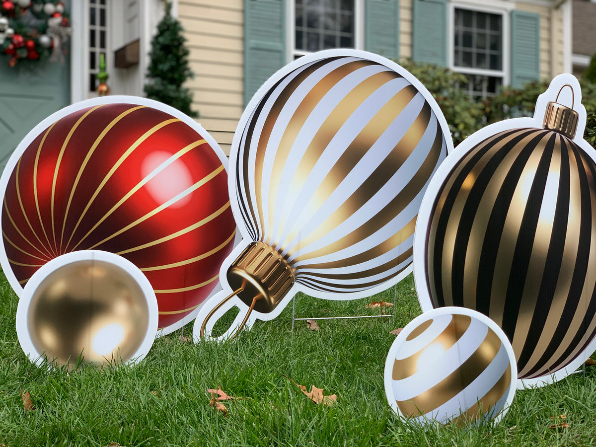Ornaments - Happy Holidays Set