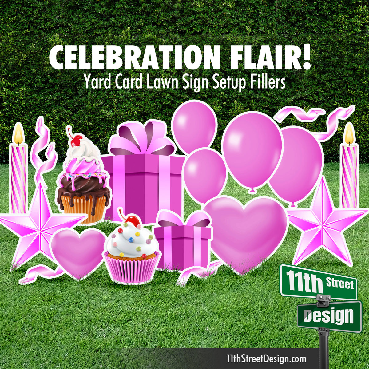 Celebration Flair - Pink