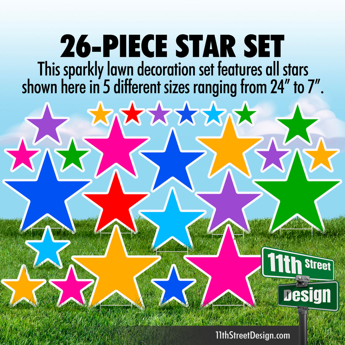 Stars Set - Multi Color